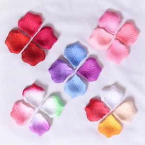 100Pcs Silk Artificial Rose Petals Artificial Flower  Petals For Valentine&#x27;s Day Engagement Wedding Party Flower Decoration