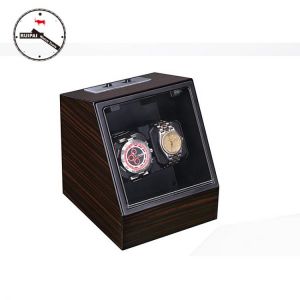 High-End  P0078-WG Wood-Grain Festivals Gift Watch box Ultra Quite Automatic Watch Winder