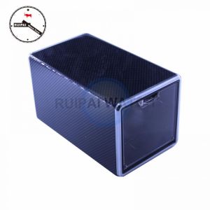High Light Black shading Watch Winder Automatic Rotating Watch Winder Acrylic Top Cover Watch Case Storage Box Winder