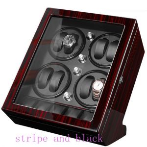 Luxury Automatic Wood Watch box watch winder Automatic mechanical watch box on the chain box swing storage box  Winder watch