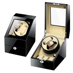 2+3 Watch Winder For Automatic Mechanical Watches Display Men Motor Shaker Winding Box Storage EU/US/UK/AU Top Brand 2022