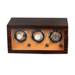 Luxury Wooden Upgraded Version 3+0 Mechanical Watches Winder Automatic Watch Winder Multi-Function 5 Modes Watch Display Box