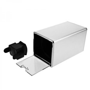Automatic Rotation Watch Winder Display Box Transparent Cover Jewelry Storage Organizer with US Plug