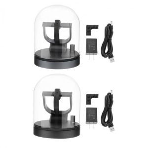 Automatic Rotation Single Watch Winder Collector Box Transparent Glass Cover Fit Lady and Man Watches