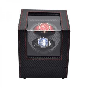 Carbon Fiber Mechanical Watch Self Winding Watch Shaker High-end Watch Storage and Display Stand Caja Para Relojes EU/US/UK/AU