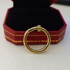 Fashion Love Ring Women&#x27;s Accessories Stainless Steel Men&#x27;s Jewelry Couple Engagement Gold Luxury Crystal Wedding Ring