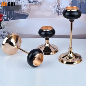 Candle Holder Luxury Metal Candle Holder Luxury Candlestick Wedding Centerpiece Romantic Home Table Decoration