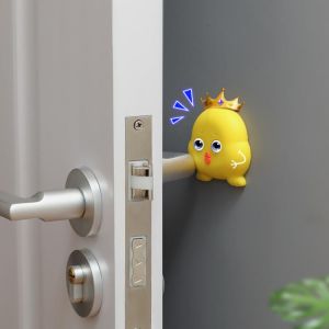 Self Adhesive Cartoon Silicone Doof Stopper Cabinet Bumper Home appliance Anti-collision Sticker Protector Anti-slip Silencer