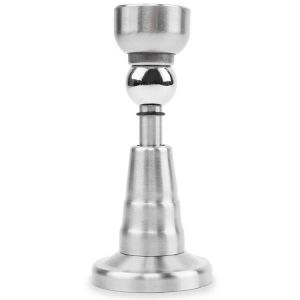 Magnetic Door Stop with Soft-Catch - Stainless Steel Brushed Magnetic Stopper, Chrome Heavy Duty Magnet,Hold Door Open