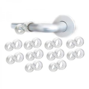 4pcs Slam Stop Transparent Door Handle Anti-collision Buffer Buffer To Protect Walls And Furniture Door Stop Kitchen Bedroom