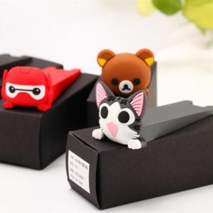 1 Pc Cartoon Silicone Door Stopper Wedge Door Catcher Block Home Office Children Security Door Card Bear Armor Cat Shape