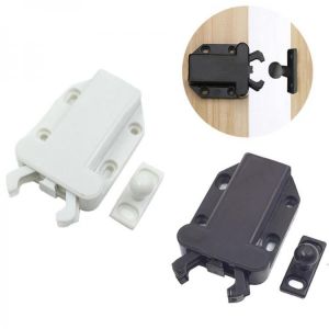 3pcs Push To Open Beetles Magnetic Door Drawer Cabinet Rebound Device Catch Touch Latch Self-locking Cupboard Door Suction