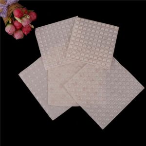 100pcs/sheet Kitchen Cabinet Door Self Adhesive Bumper Damper Buffer Pad Hardware Silicon Rubber Door Stop