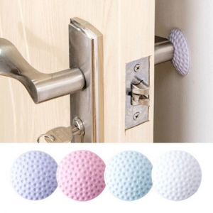 Soft Rubber Pad To Protect The Wall Self Adhesive Thickening Mute Door Stopper Golf Modelling Door Fender Stickers 4 Colors