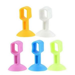 Silicone Anti-Collision Wall Protector Door Handle Crash Pad Bumper Guard Rubber Stopper Wall Mute Crash Pad Silencer 1PC
