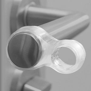 5 Pieces of Door Handle Anti-collision Buffer Muffler Wall Protection Anti-collision Pad Protection Accessories