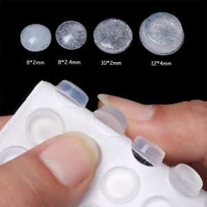 50/64/80/100PCS Durable Collision Cushion Prevent Noisy Bumper Silicone Pads Self-adhesive Damper Furniture Door Stopper