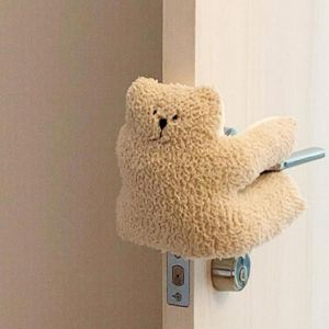 Cartoon Thick Plush Rabbit Bear Baby Door Stopper Safety Hand Finger Protector Door Stopper