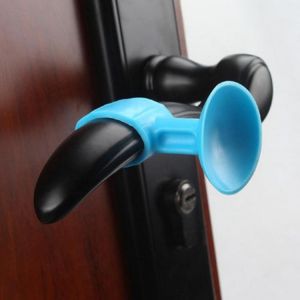 5Pcs Door Stopper Silicone Impact-proof Protector Suction Cup Wall Mounted Stopper Bathroom Boor Anti-collision Door Suction