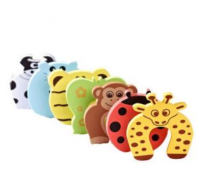 Cartoon Animal Jammers Stop Door Stopper Holder Lock Safety Guard Finger Protect Door Stops for  Child Kids Baby