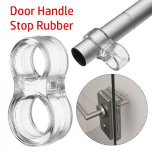 New PVC Door Stopper Anti-collision Ring Transparent Stop Bumper Handle Bumper Doors Guard Wall Protector Safety Protection