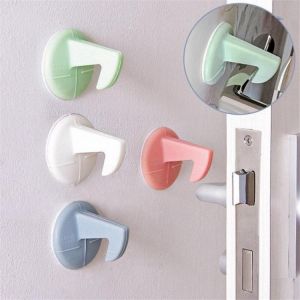 1 Pc Door Stopper Door Knob Wall Mute Crash Pad Door Cabinet Door Handle Lock Silencer Anti-Collision Silicone Door Knob Cushion