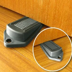 For Door Tope Puerta Suelo Deurstopper Large Rubber Door Stopper Wedge Door Jam Catcher Block Home Office Blocker Stop Protector