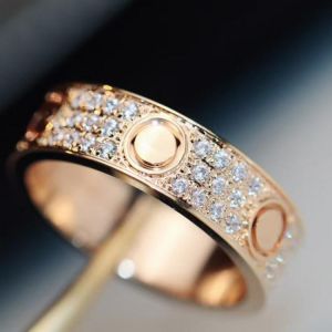 2021 new sterling silver love men's and women's rings paved with diamonds, high-quality designer luxury jewelry wedding 