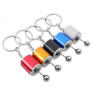 Car Gear Box Keychain for Men Women Imitation 6 Speed Manual Car-styling keyring Gear Knob Shift Gearbox Stick Gift Souvenir Hot