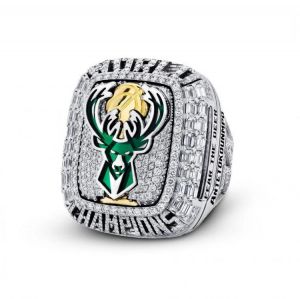 2021 Professional Basketball Championship Championship Ring Fans Collection Bucks  Products