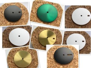 Sun pattern new metal wordless copper surface suitable for 4r36a no logo blank surface custom dial diameter 28.5
