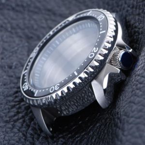 Diving Watches Case NH35 NH36 Movement Sapphire Glass 316L Stainless Steel Watch Case Ceramic Bezel 20Bar Water Resistance Case