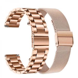for samsung Galaxy Watch Active2 44mm 40mm band Magnetic milanese Loop strap 20mm stainless steel wrist bracelet for active 2