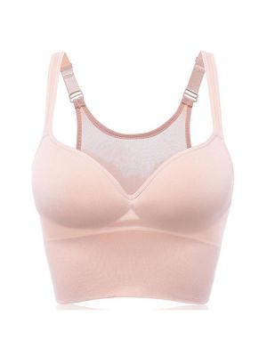 Wireless Sporty Shockproof Running Push Up Sports Bra