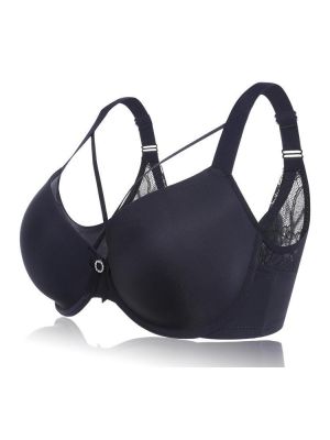 Criss Cross Strappy Adjustable Push Up T-shirt Bra