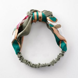 Womens Vogue Comfortable Headband Printting Travel Home Casual Headband Hair Band Good Elastic