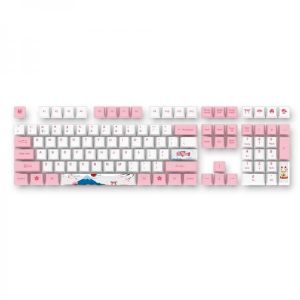 AKKO World Tour - Tokyo 114 Keys Cherry Profile Dyesub PBT Keycaps Keycap Set for Mechanical Keyboard