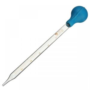 1 Piece 20cm 10ml Rubber Head Glass Dropper Pipette Pipet Liquid Dispensing for Laboratory School