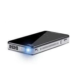 AUN X2 Mini DLP Projector 854*480 WIFI Android Support 1080P Portable Touch Control 3D Home Theater Cinema RAM 2G ROM 16G
