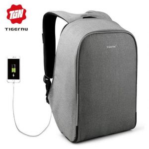 Tigernu 15.6 inch Anti-theft Laptop Bag with Rain Cover Casual Hard Shell Business Unisex Backpack