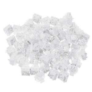 70PCS Pack 3Pin Kailh BOX White Switch Clicky Keyboard Switch for Keyboard Customization