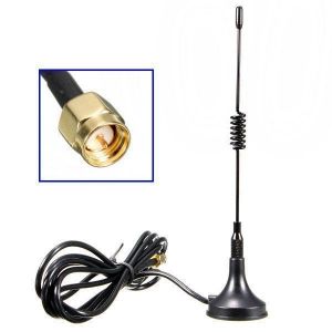 SMA Male Crimp GSM GPRS 433MHz Antenna 3dbi Magnetic Base