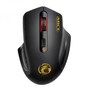 all in one place ציוד היקפי iMice E-1800 1600DPI Adjustable 2.4GHz Wireless Mouse Optical Mouse for Laptop PC Office Use