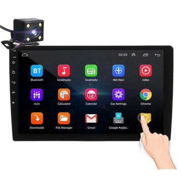 all in one place אלקטרוניקה iMars 10.1 Inch 2Din for Android 8.1 Car Stereo Radio 1+16G IPS 2.5D Touch Screen MP5 Player GPS WIFI FM with Backup Camera
