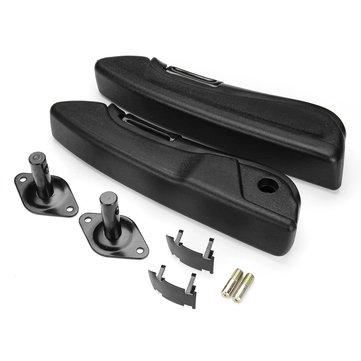 all in one place חלקי חילוף ואביזרים 2x Universal Car Truck Adjustable Armrest Arm Rest Support Centre Console PU