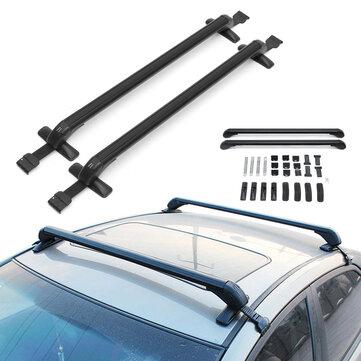 all in one place חלקי חילוף ואביזרים Pair 105cm Roof Cargo Rack Cross Bars Luggage Carrier Holder Anti-theft Car SUV