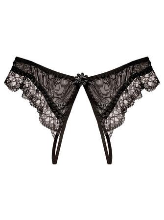 all in one place בגדי נשים Lace See Through Attractive Underwear Low Waisted Thong Panties