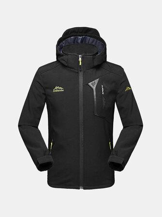 all in one place בגדי גברים Mens Outdoor Soft Shell Water-repellent Windproof Jacket