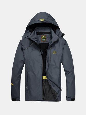 all in one place בגדי גברים Mens Hiking Sport Waterproof Hooded Outdoor Jacket