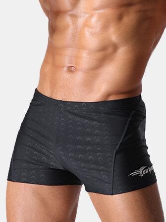 all in one place בגדי גברים Mens Sexy Beach Swimming Quick Drying Trunks Solid Color Waterproof Spa Shorts